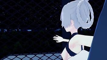 Nazuna Nanakusa feels intense sex