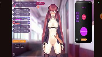 Public anime pussy fucking with an animtoys