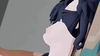 Kazusa peto 3D-anime seikkailussa 😄