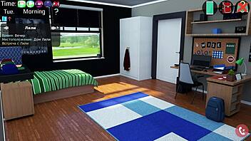 Can this blonde slut handle Milfy City’s wild anal in part 34?