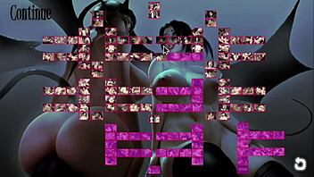 she gave some nice blowjobs to twin succubus in ep 14, with huge tits and creampie