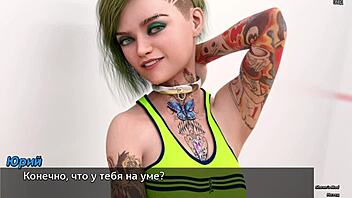 Euro babe nicole love gets vag pumped full of bbc cum