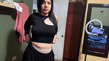 Wanna know how my step-cousin pays me after dinner?