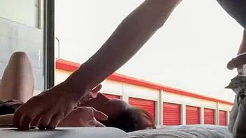 why fuck the 19yo in the uhaul truck with upside down sucking and creampie