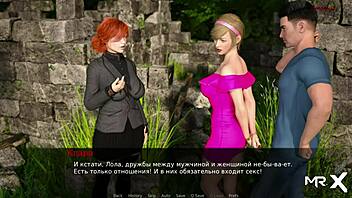 hey, look at all that cum flooding her pussy in dusklightmanor e1 56!