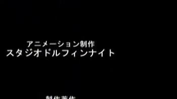 Naked anime babe teased and prodded