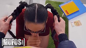 Big Tits Wife Joins Husband Fucking Teen Babysitter With Dildo 😏