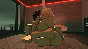 Pounding my bunny slut in Roblox porn – want to see?