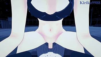 Nazuna Nanakusa feels intense sex