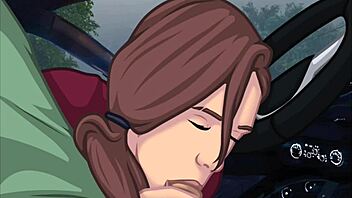 i stumbled upon this curvy character in the anime game