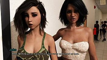 Watch the receptionist get fucked doggy style by the coach in this hentai