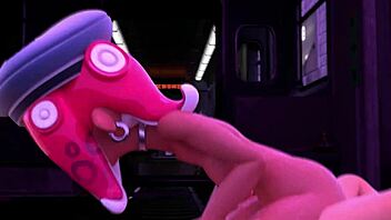 Agent 8 splatoon with big tits?