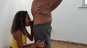 He eats my ass from behing