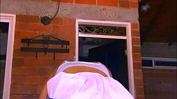 Latina teen relaxes during college session