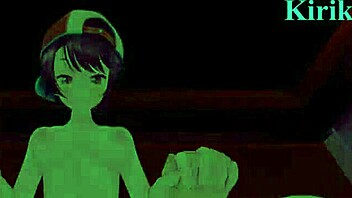 oozora subaru and yuzuki choco share a pov moment in hololive vtuber hentai