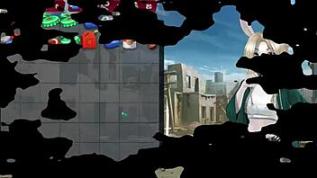 Furry survivors gameplay 2: anime-style porn game