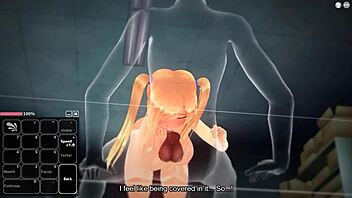 Blonde Girl's Anime Fun Adventure