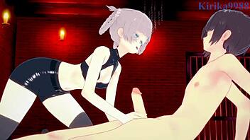 Nazuna Nanakusa feels intense sex