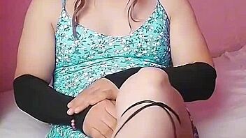 big ass white boy sissy kitty dances sexy in crossdresser style