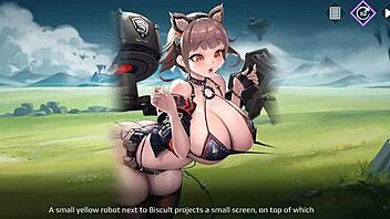 Hentai with big tits and big ass, animation quality is very good