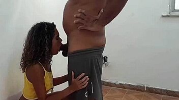 He eats my ass from behing