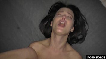 Homemade Anal Creampie Turns Messy with Amateur Bent Over in Bedroom