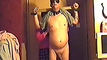 Tied Kelly Gives Mark Anal Dildo