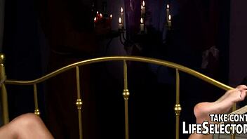 EXORCISM with BIG BLACK COCK on possessed angel!