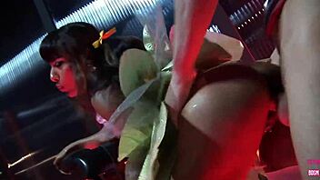 i watch a fuck fest when horny group get wild in bdsm dungeon