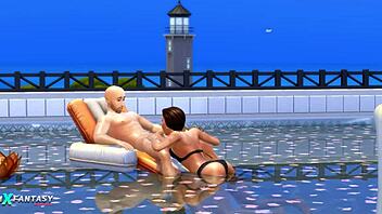 Jade Rosa Shines in Passionpool Sims 4 Animation