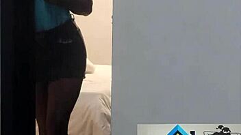 Horny husband caught jerking off by sis-in-law, she gives him wet pussy after blowjob! 😈