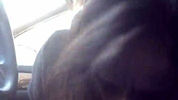 My beautiful lesbian bestfriend gives road head until she drinks it