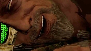 Kano and Johnny Cage engage in intense gay sex in Mortal Kombat part 2