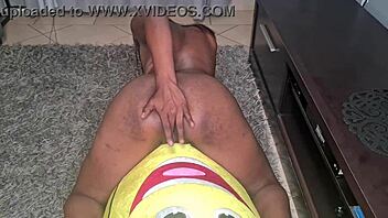 Watch this tattooed desi slut ride a banana kinky homemade