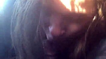 My beautiful lesbian bestfriend gives road head until she drinks it