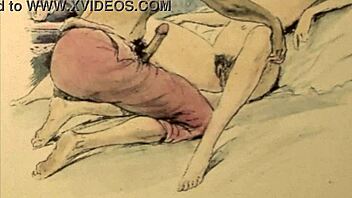 I Love These Vintage Erotic Drawings