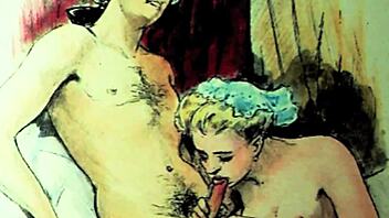I Love These Vintage Erotic Drawings