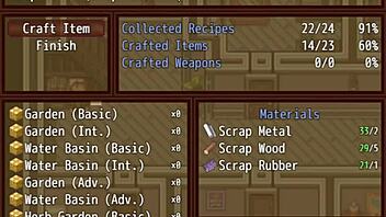 Healing the sexy scientist in this hentai game zombies retreat part 13!