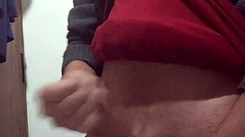Jerking off with clothes on