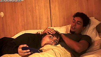 My stepsister lets me put my dick in her mouth and almost our parents catch us!