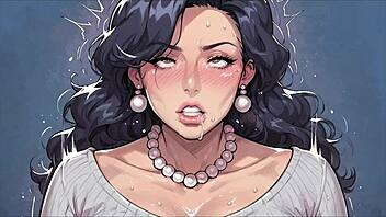 Step mom caught squirting on my desk