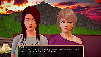 I explore my new family's big asses