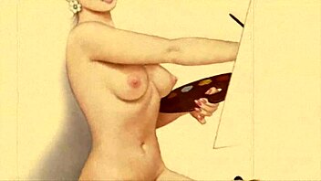 Erotic illustrations from the good old days of anime