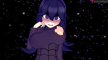 Hex Maniac's Trainer Class Turns Wild with Pokemon Sex in Fantasy Realm!