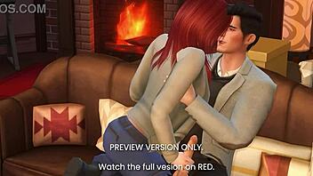 How I fucked your godmother in this naughty 3D hentai sex scene!