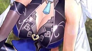 yelan from genshin impact embarks on a mysterious adventure in the world of teyvat, uncovering ancient secrets and facing challenges along the way.