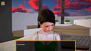 In My New Family 315, Redhead's Small Tits Get Erotic