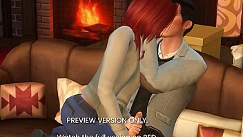 How I fucked your godmother in this naughty 3D hentai sex scene!