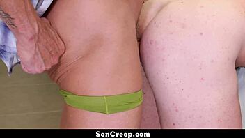 Stepson Seduced In Laundry Room