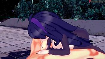 Hex Maniac's Trainer Class Turns Wild with Pokemon Sex in Fantasy Realm!